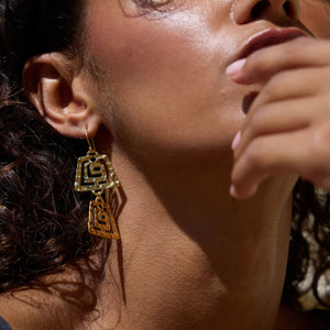 Helena Earring - Yellow Gold