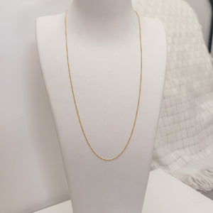 Adjustable Threader Necklace - 18K Gold Vermeil