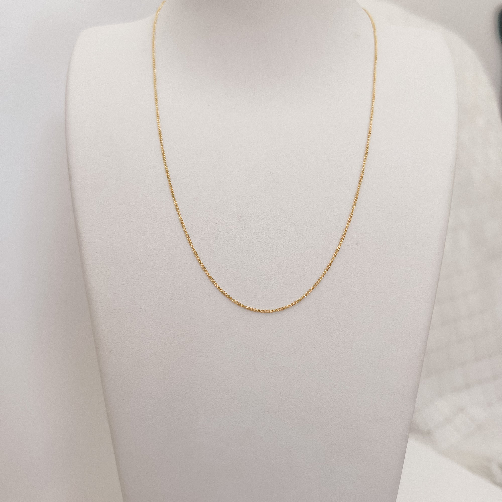 Adjustable Threader Necklace - 18K Gold Vermeil