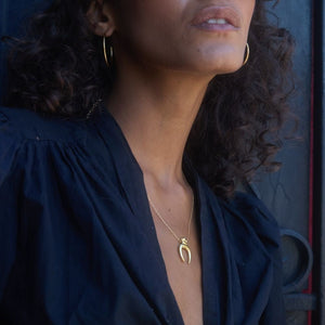 Astarte Naja Necklace - 18k Gold Vermeil - Armed Jewels