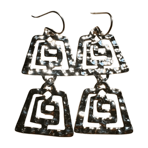 Helena Earring - Sterling Silver - Armed Jewels