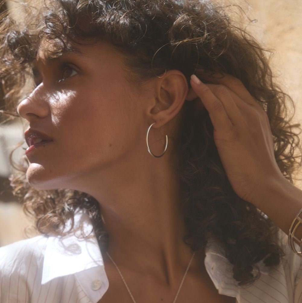 La Luna Earring - Sterling Silver - Armed Jewels