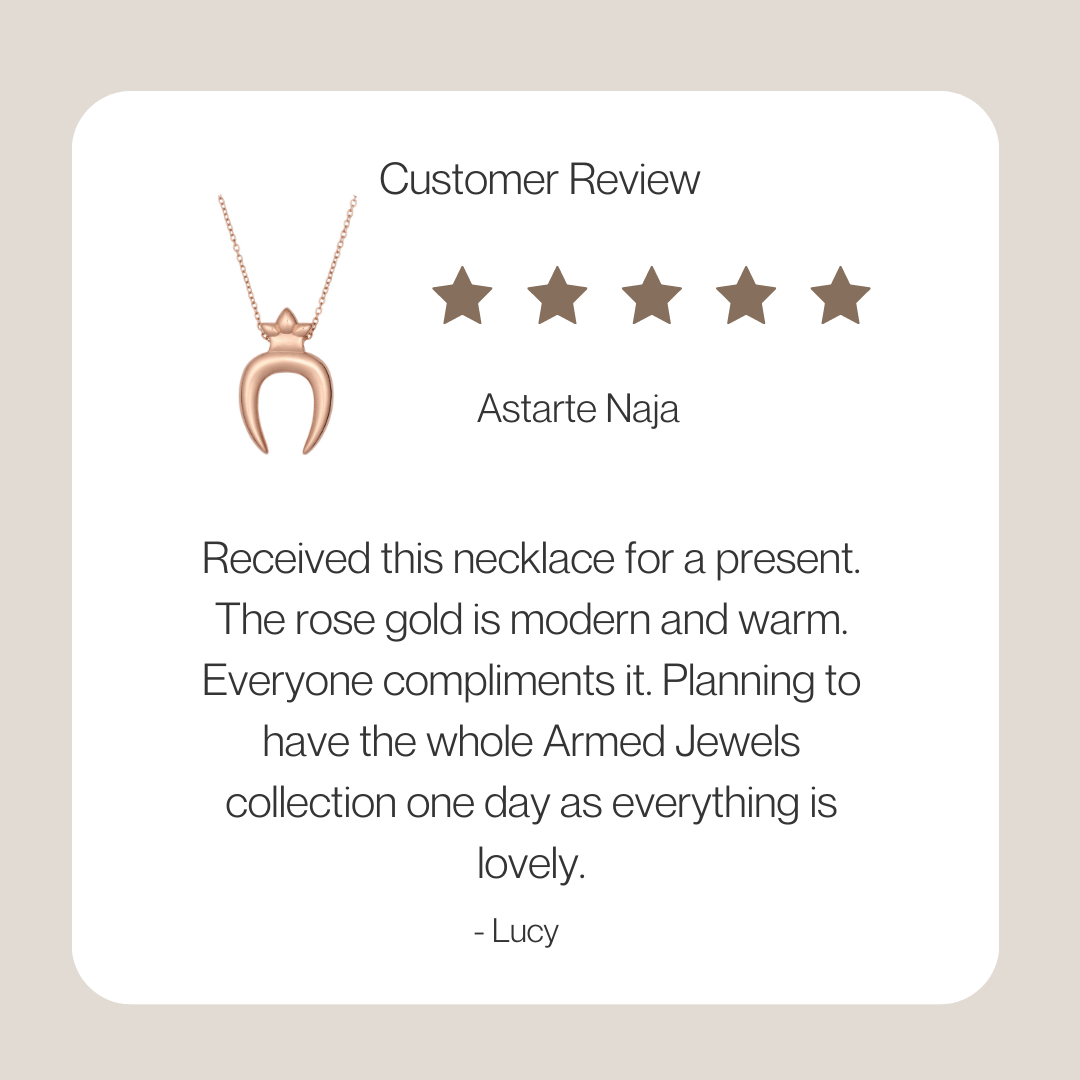 Astarte Naja - Rose Gold - Armed Jewels