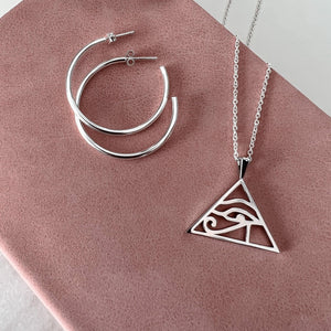 Eye of Horus - Sterling Silver Jewelery Armed Jewels 