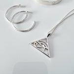 Eye of Horus - Sterling Silver Jewelery Armed Jewels 