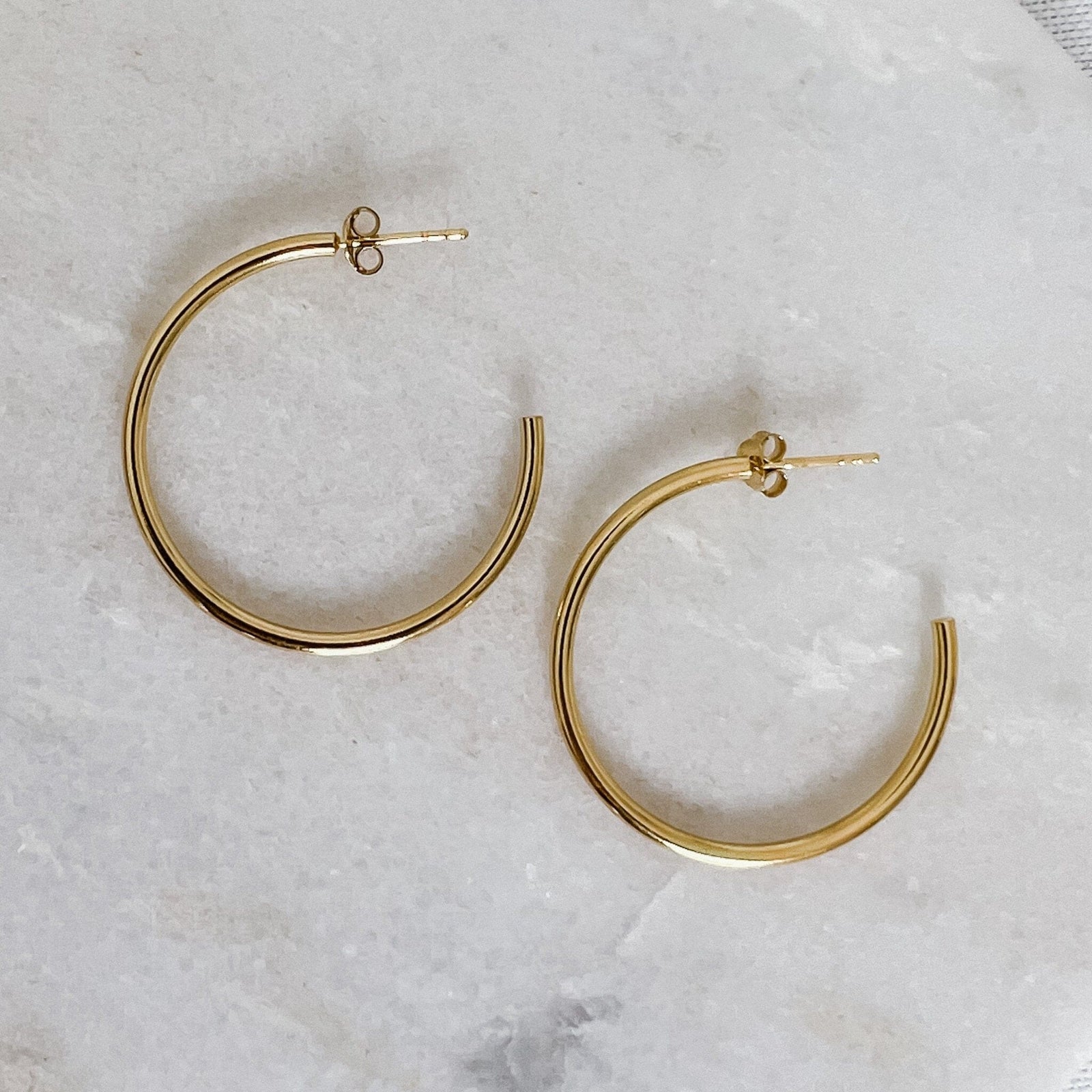 La Luna Hoops Gold - Armed Jewels 
