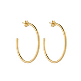 La Luna Hoops Gold - Armed Jewels 