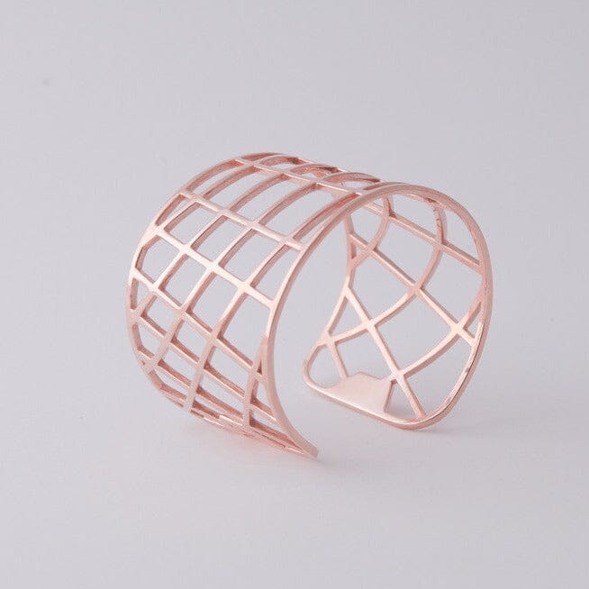 New York - 18 carat Rose Gold vermeil Jewelery Armed Jewels 