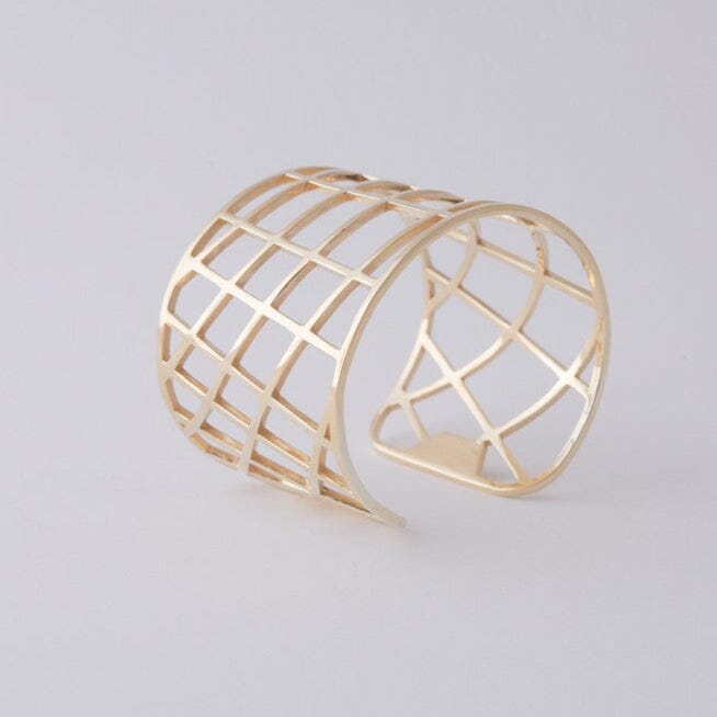 New York- 18 carat Yellow Gold vermeil Jewelery Armed Jewels 