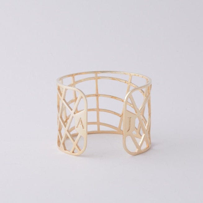 New York- 18 carat Yellow Gold vermeil Jewelery Armed Jewels 